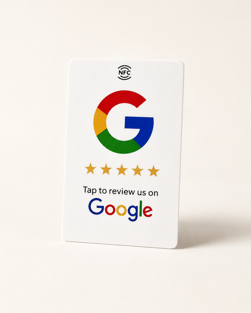 Aureon Business Pack – 10 NFC Google Review Cards